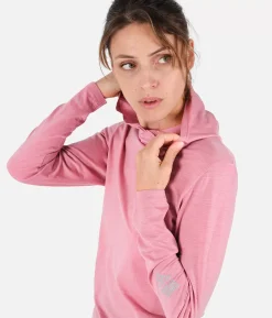 T-Shirt A Capuche Femme Merino Blend