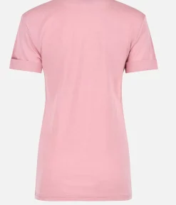 T-Shirt Femme Chevron Merino Blend Manches Courtes