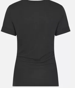 T-Shirt Femme Merino Manches Courtes Chevron