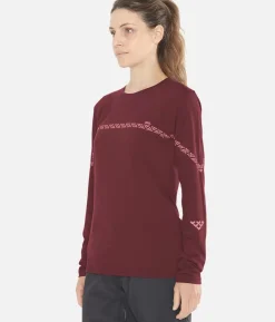 T-Shirt Femme Merino Manches Longues Line