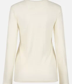 T-Shirt Femme Merino Manches Longues Chevron