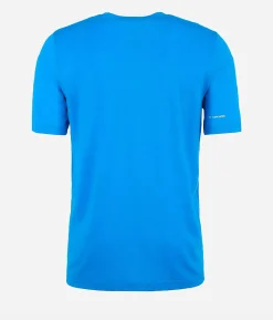 T-Shirt Homme Chevron Merino Blend Manches Courtes