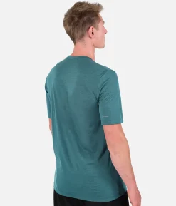 T-Shirt Homme Merino Blend Manches Courtes